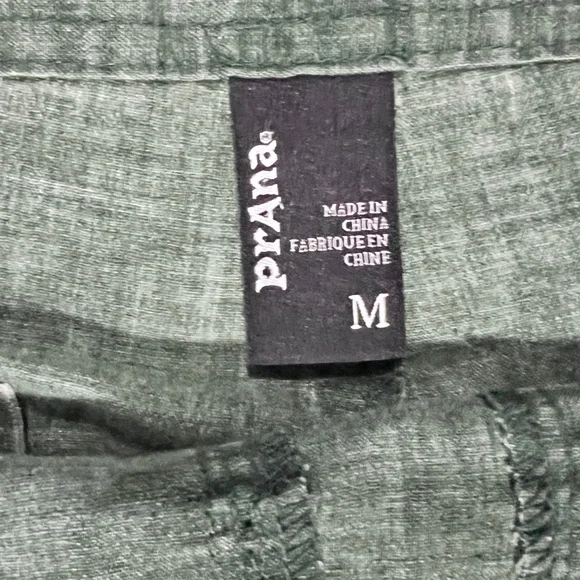 Prana Men’s Pull on Hemp Blend Pant, size M - Picture 4 of 4